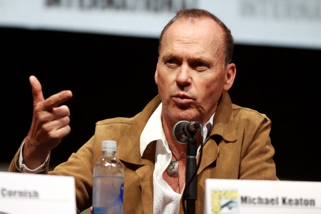 Michael Keaton speaking at 2013 San Diego Comic-Con International