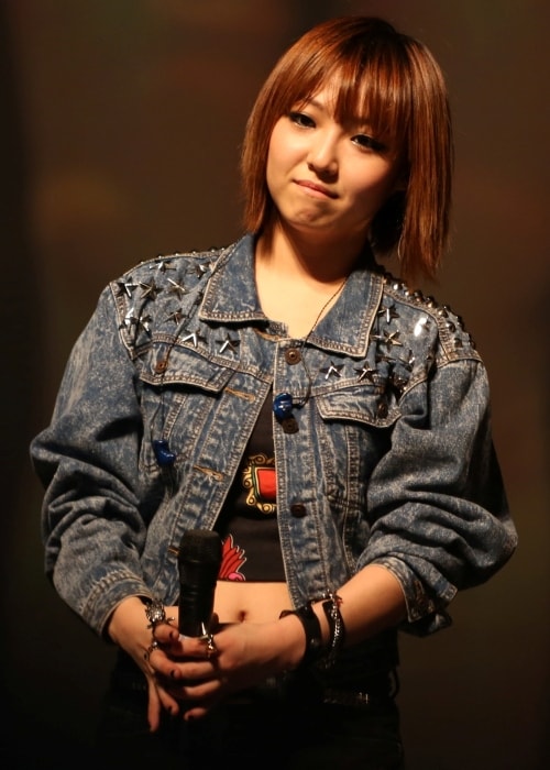 Min pictured at Star Performing Arts Centre, Singapore in February 2013