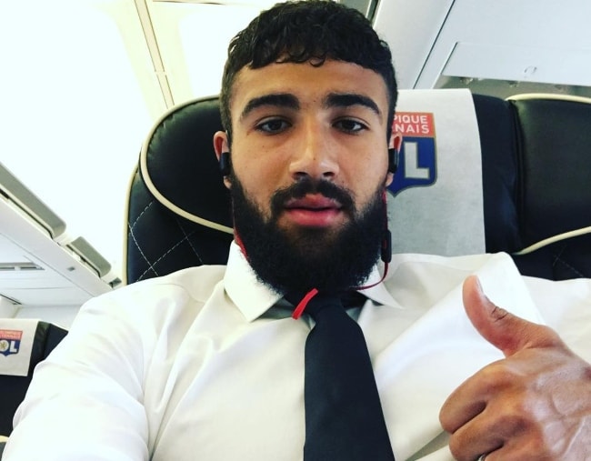 Nabil Fekir in a selfie in August 2016