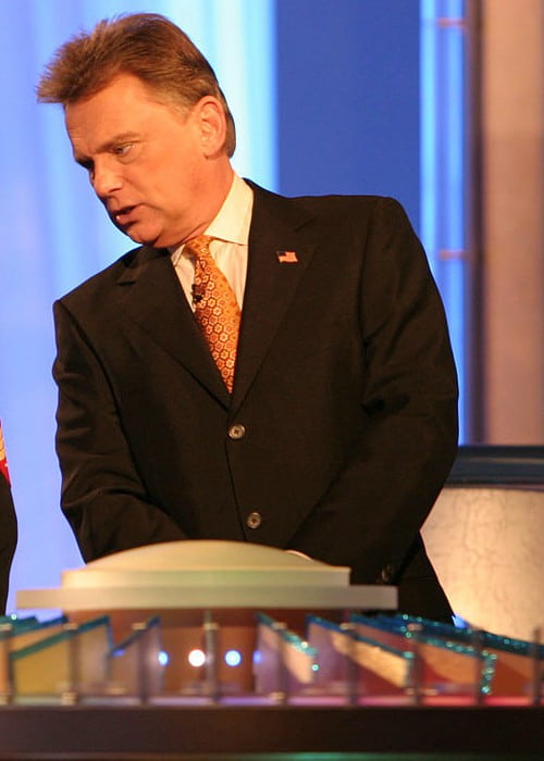 Pat Sajak at Sony Entertainment Studios as seen in February 2006