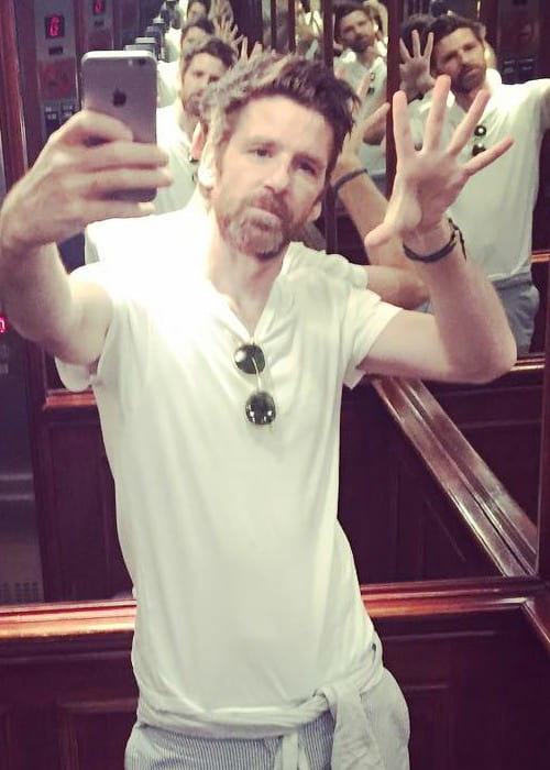 Paul Anderson in a selfie as seen in August 2016