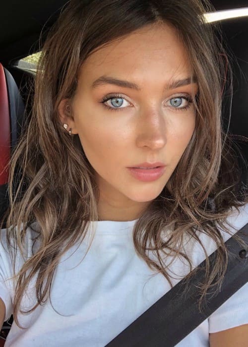 Rachel Cook in an Instagram selfie as seen in August 2018