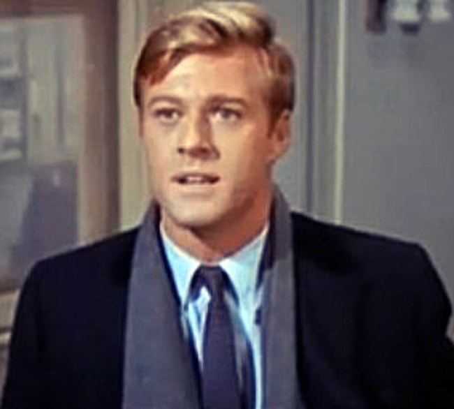 Robert Redford as seen in a still from the movie Barefoot in the Park (1967)