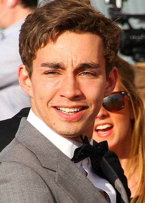 Robert Sheehan at the BAFTA Television Awards in May 2012