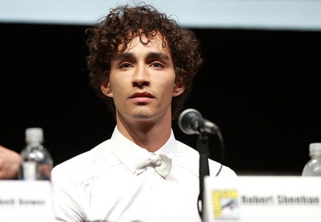 Robert Sheehan speaking at the 2013 San Diego Comic Con International