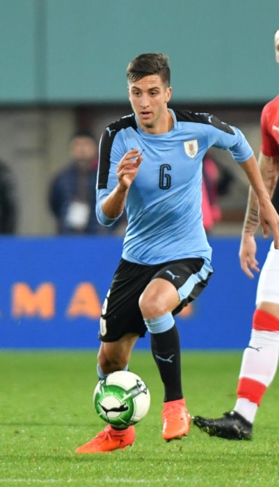 Rodrigo Bentancur during a match in November 2017