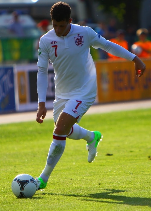 Ross Barkley during the U-19 Croatia vs England match in July 2012