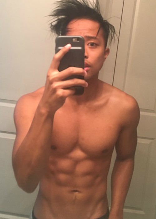 Rudan Custodio in a selfie in April 2016