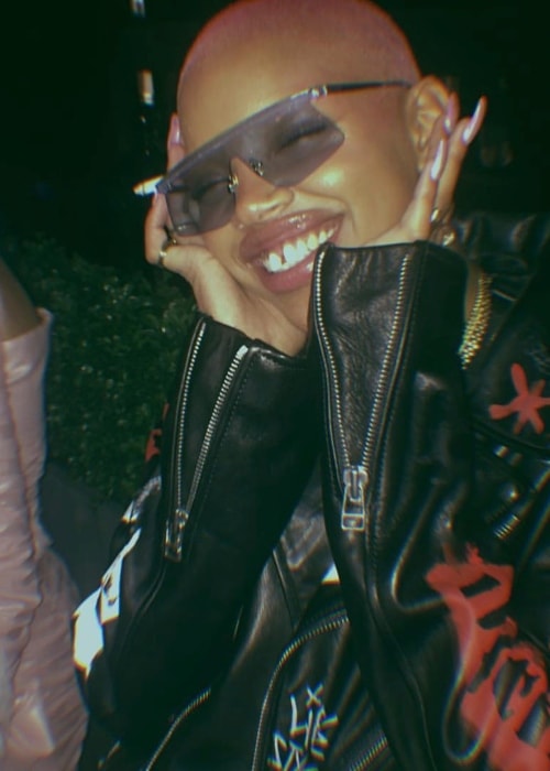 Slick Woods as seen in January 2018