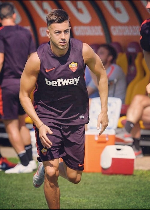 Stephan El Shaarawy in Turin, Italy in August 2018