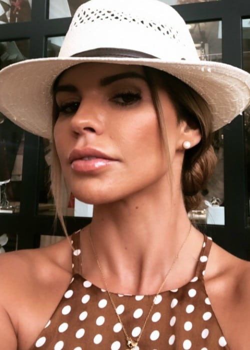 Tanya Bardsley in an Instagram selfie as seen in August 2018