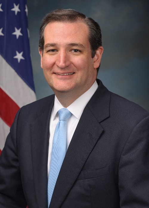 Ted Cruz as seen in the official portrait in February 2013