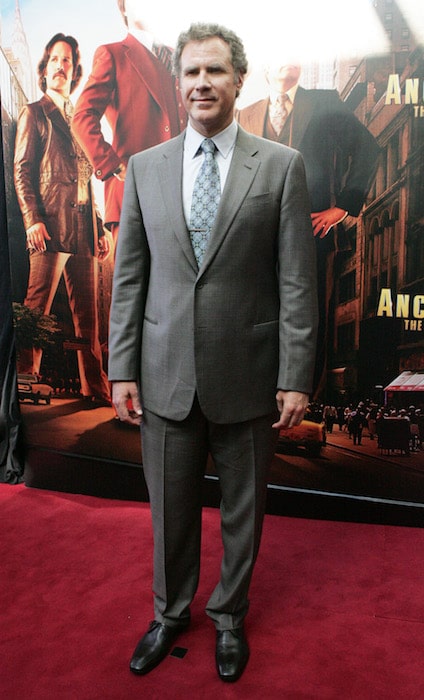 Will Ferrell at the Australian premiere of "Anchorman 2: The Legend Continues" in 2013