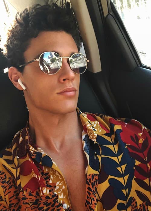 Xavier Serrano in a selfie in July 2018