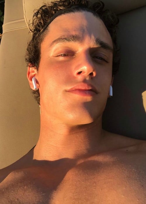 Xavier Serrano in an Instagram selfie as seen in September 2018
