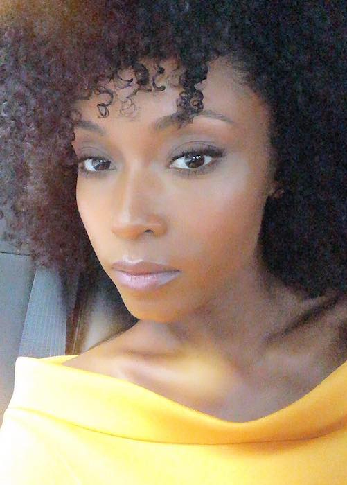 Yaya DaCosta in an Instagram selfie in September 2018