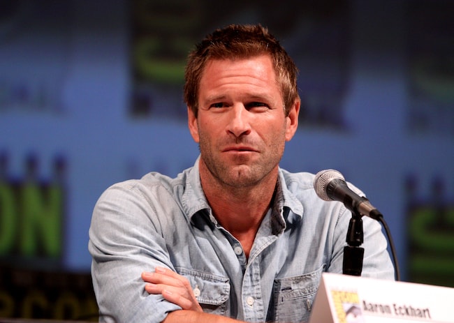 Aaron Eckhart at the 2010 San Diego Comic-Con