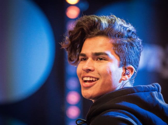 Alex Aiono at the SWR3 New Pop Festival in September 2017