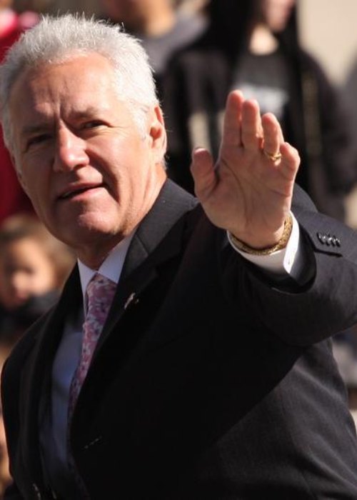 Alex Trebek as seen in 2009