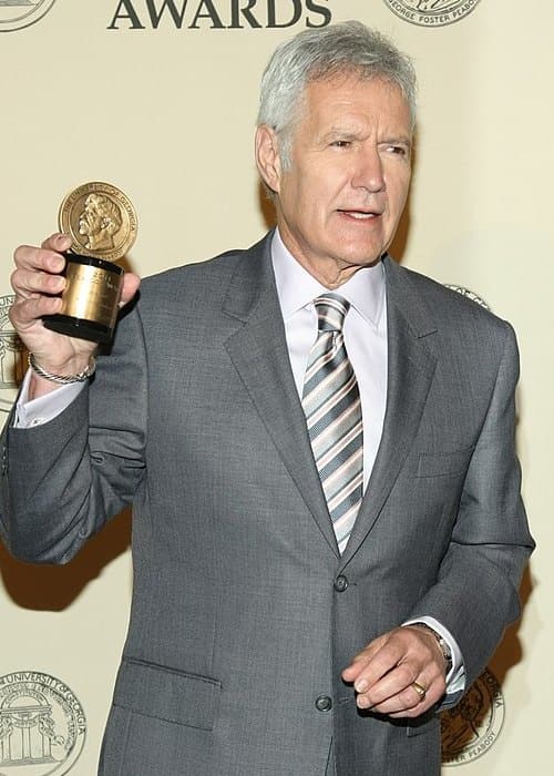 Alex Trebek as seen in May 2012