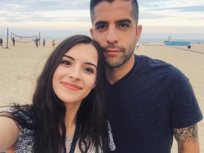 Alyssa Shouse in a selfie with Charles Longoria in June 2017