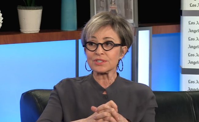 Annie Potts during an interview in April 2018