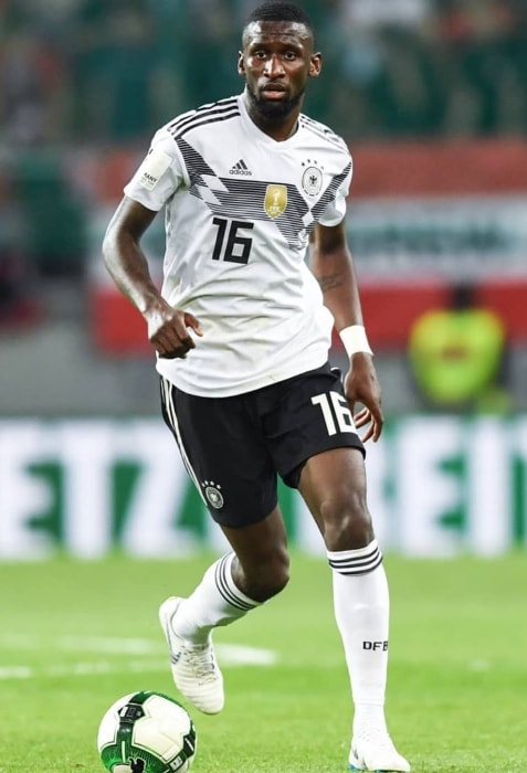 Antonio Rüdiger at Wörthersee Stadium Klagenfurt