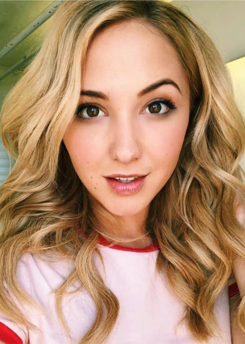 Audrey Whitby in an Instagram selfie as seen in September 2018