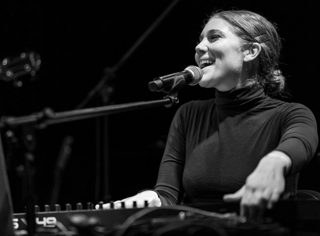 Caroline Smith performing live at the Bootleg Theater in March 2017