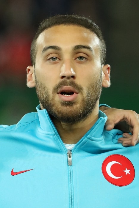 Cenk Tosun as seen during a friendly match between Austria and Turkey in 2016