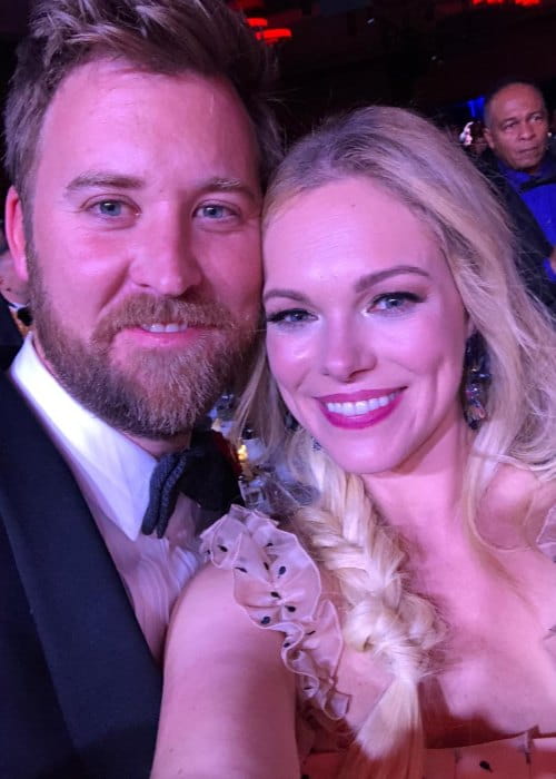 Charles Kelley and Cassie McConnell in a selfie in January 2018