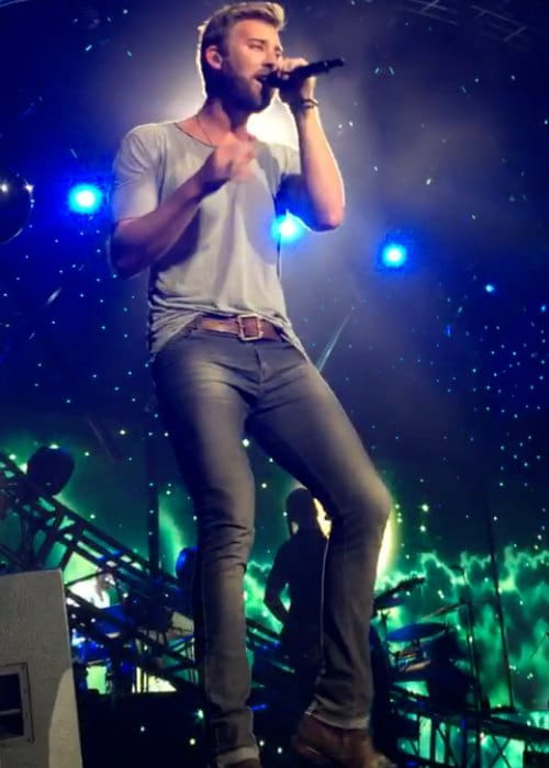 Charles Kelley performing at Jiffy Lube Live as seen in June 2015