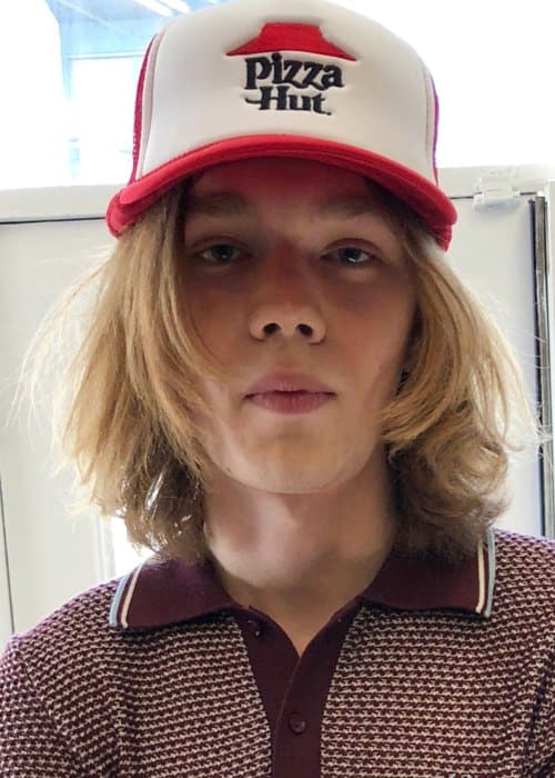 Charlie Plummer in an Instagram post as seen in March 2018
