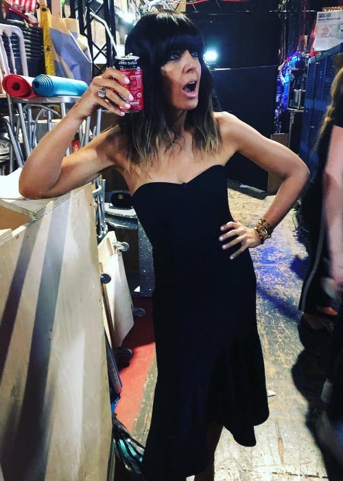 Claudia Winkleman as seen at Elstree Studios in November 2018