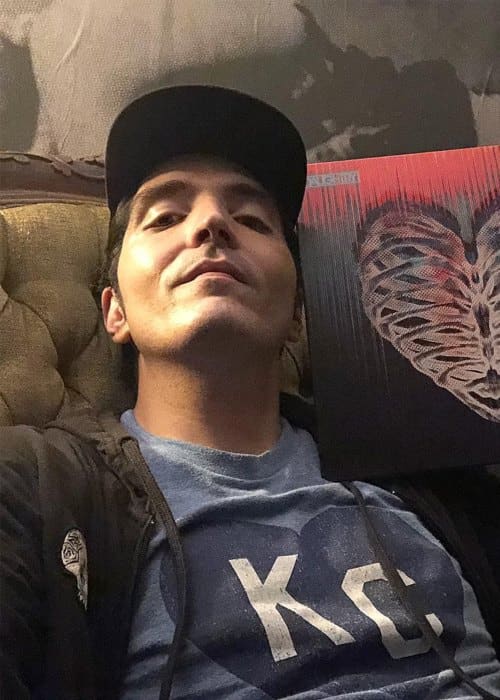 David Dastmalchian in a selfie in August 2018