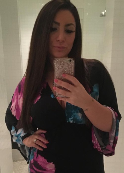 Deena Nicole Cortese in a selfie as seen in April 2018