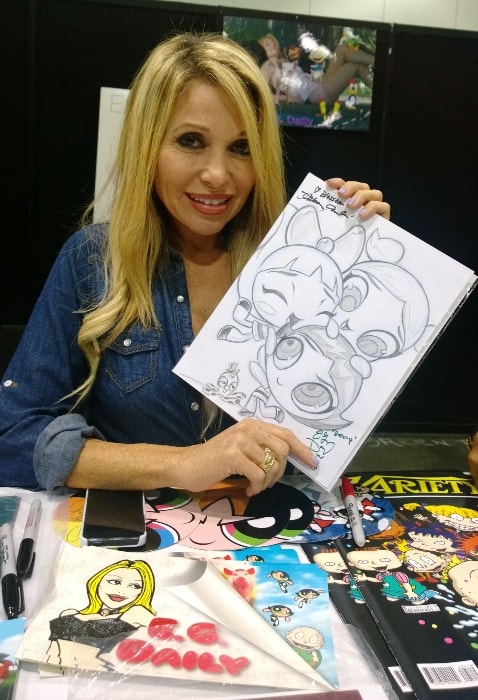 Elizabeth Daily at Los Angeles Comic-Con in November 2013