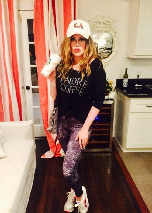 Emerald Fennell dressed-up for Halloween in October 2018