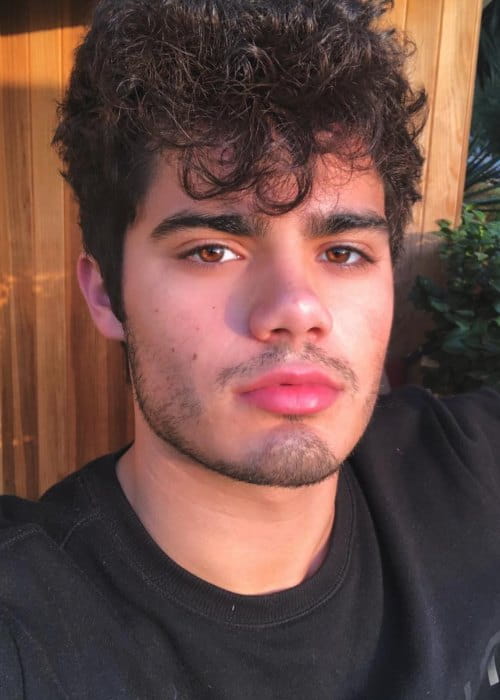 Emery Kelly in a selfie as seen in October 2018