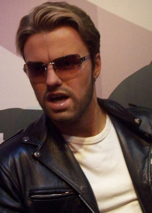 George Michael wax statue in Madame Tussauds Wax Museum of Amsterdam as seen in October 2009