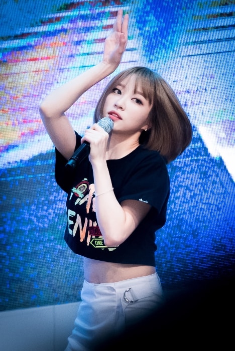 Hani as seen at KBS Cool FM in July 2016