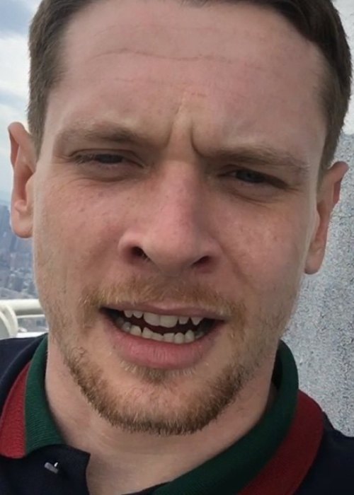 Jack O'Connell in an Instagram selfie as seen in May 2016
