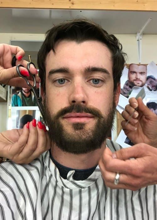 Jack Whitehall in an Instagram selfie as seen in June 2018