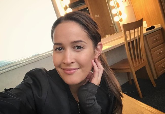 Jaina Lee Ortiz in an Instagram selfie as seen in November 2017