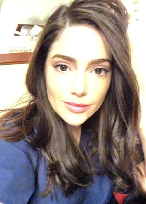 Janet Montgomery in a selfie as seen in November 2018