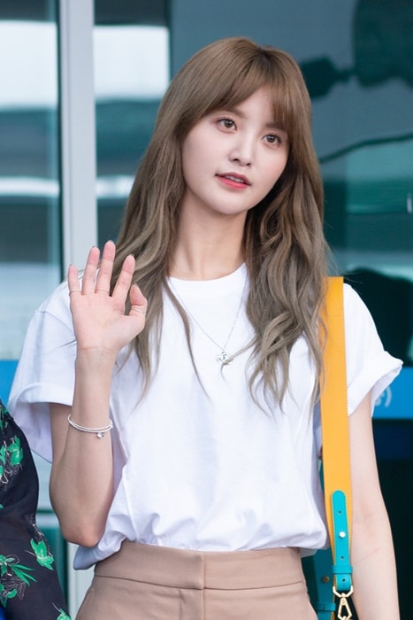 Jeonghwa as seen in June 2018