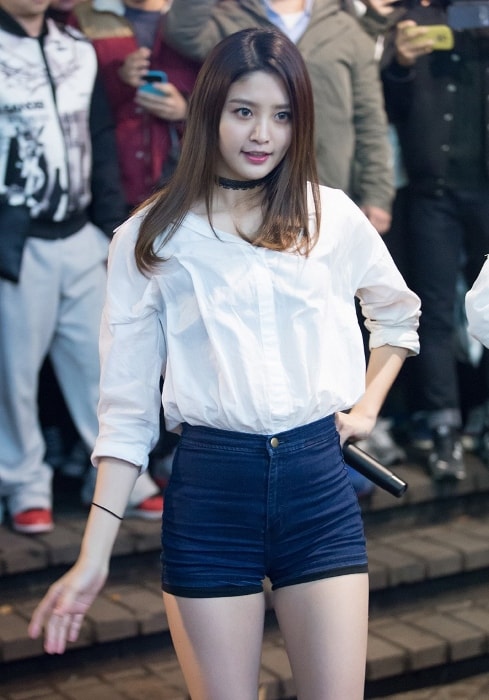 Jeonghwa as seen in November 2014