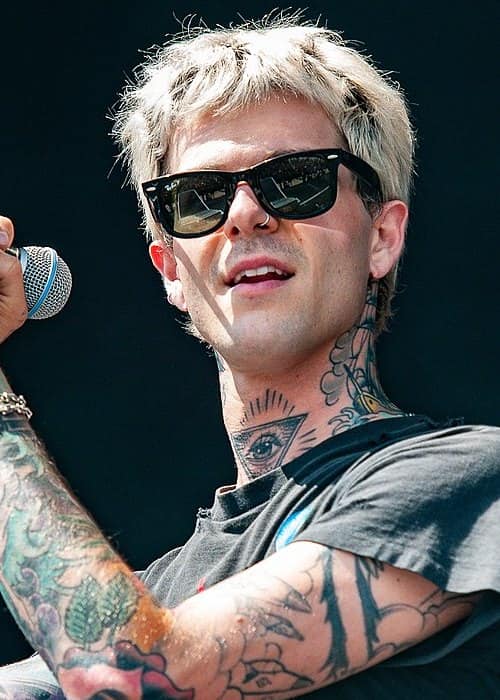 Jesse Rutherford during a performance in June 2018