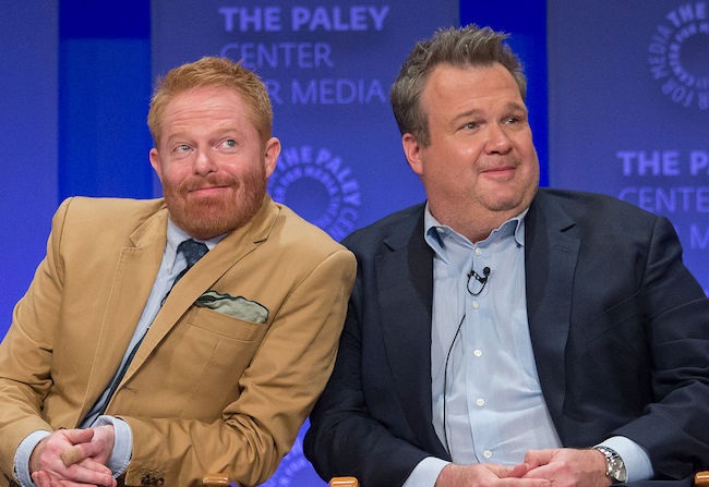 Jesse Tyler Ferguson and Eric Stonestreet during the 2015 PaleyFest for the show "Modern Family"