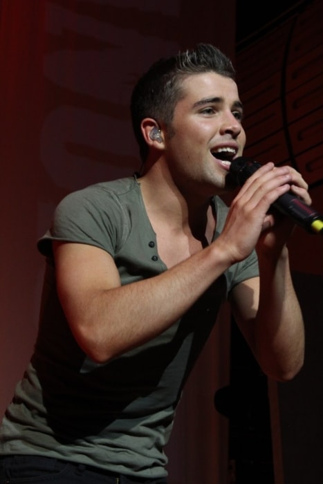 Joe McElderry as seen while performing at the JapaNOISE charity concert at 'The Sage Gateshead' in February 2012
